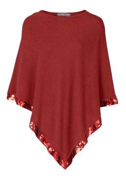 Пончо, каштановое - Ashley brooke фото 2