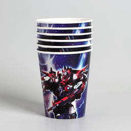Набор бумажной посуды Трансформер - Страна карнавалия фото 4