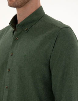 Ye_il Slim Fit Uzun Kollu G_mlek - Cacharel фото 7