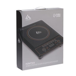 Плитка электрическая Luazon LIP-001, индукционная, 1 конфорка, 2100 Вт, чёрная - Luazon home фото 10