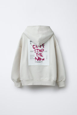 SLOGAN PRINT HOODIE - Zara фото 2