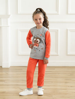 Костюм детский кораллмеланж сова в наушниках