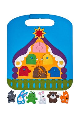 Пальчиковый театр Коврик в дорогу Теремок - Smiledecor фото 2