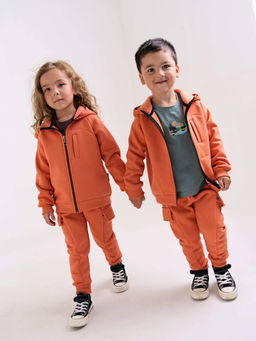 Джоггеры карго Паприка утепленные - Bungly фото 5