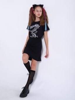 Футболка Горыныч черный - Ладошки фото 10