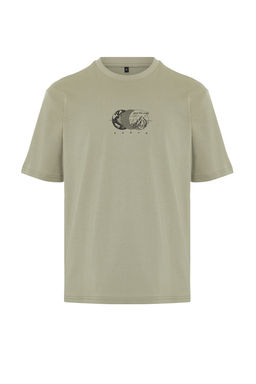 TRENDYOL MAN Siyah Oversize/Genis Kesim Bask?l? %100 Pamuklu T-Shirt TMNSS23TS00261 - Trendyolmilla фото 43