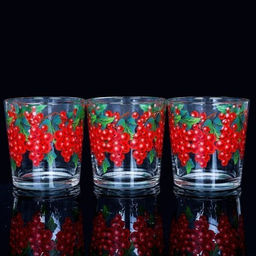 Стакан 3 штуки 250 мл Фруктово-ягодный / Д047/88 /уп 12/ низкий - Галеонтрейд фото 3