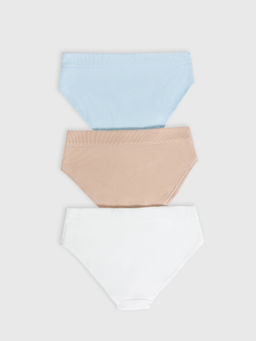 Цена за 2 штуки! Трусы женские слипы мультипак (3 шт.) в персиково-розовом цвете - Mark formelle фото 9