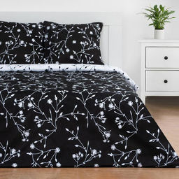 Постельное бельё Этель Евро Flowers (вид 3) 200х217 см, 220х240 см, 70х70 см -2 шт,поплин 125 г/м2  фото 11