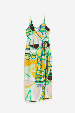 Vestido con detalle girado