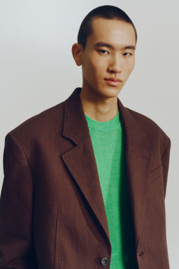 Americana de lino Relaxed Fit - H&m фото 8
