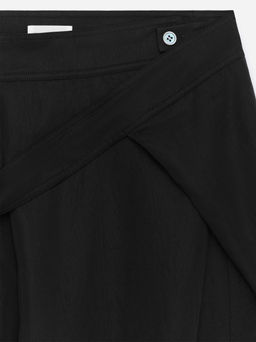 Pantalones de sastre con delantero cruzado - H&m фото 6