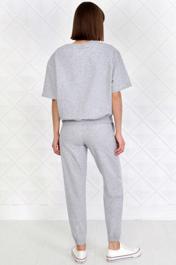 Арт. 2344 Костюм с брюками женский 44-52 (5 шт) Цвет:верх-серый, низ-серый - Калинка фото 14