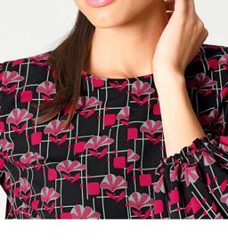 Блузка, черно-розовая - Ashley brooke фото 5