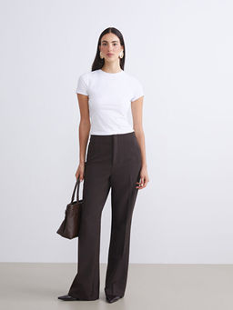 Dar Fit Geni? Pa?a Kad?n Pantolon