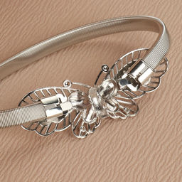 Подхват для штор Бабочка, 9 3 см, 23,5 см, цвет серебряный - Арт узор фото 3