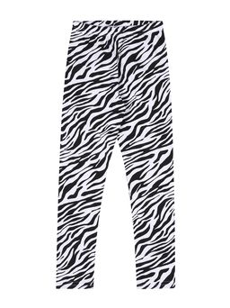 Легинсы Апрель хлопок с принтом зебра  фото 3