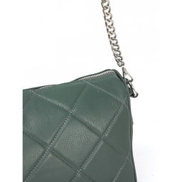 Сумка женская натуральная кожа JRP-2034-9, 1отд+евро/карм, плечевой ремень, зеленый 263366 - Adelia фото 4