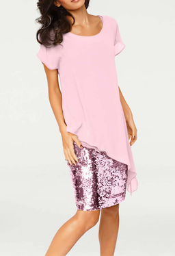 Платье, розовое