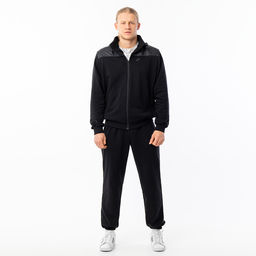 RODOS Спортивный костюм мужской М-287 Чёрный