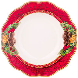 ТАРЕЛКА LEFARD ШИШКИ ГЛУБОКАЯ 24*5 СМ