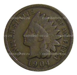 1 цент 1904 года США