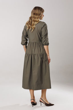 Платье Lars Style 1203/1 хаки