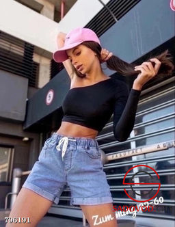 Шорты Джинсовые (тянуться) - Bruno фото 2