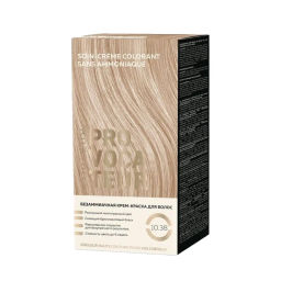 PROVOCATEUR COULEUR Краска безаммиачная д/волос 10.38 Кремовый шелк 40/80/15мл