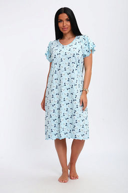 Сорочка женская (01064 синий) - Плиона фото 9