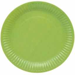 Цена за 6 шт. Стакан бумажный 0,2л в наборе 10 шт "Салатовый"