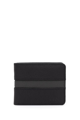 Мужской черный кошелек