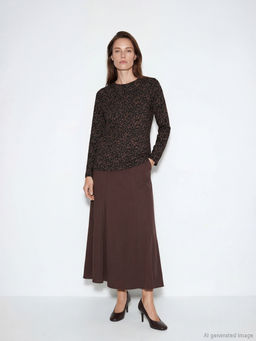 Beli Lastikli Pileli Etek