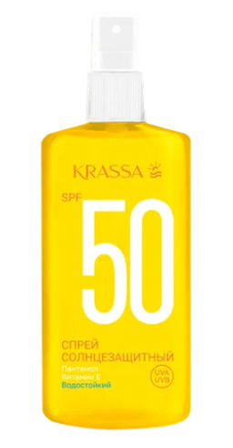 KRASSA СОЛНЦЕЗАЩИТА спрей 150мл SPF-50