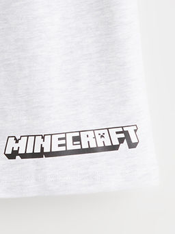 Minecraft Bask?l? Erkek ?ocuk Pijama ?ort - Waikiki фото 3