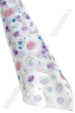 Пленка ПВХ с рисунком Цветочки А4 (5 листов) SF-6057, №8