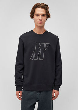 Mavi Pro Bask?l? Siyah Sweatshirt  фото 3