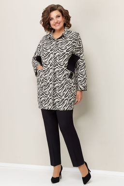 Костюм VOLNA 1314 черный/бежевый