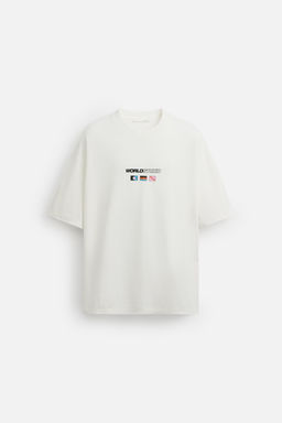 FLAG PRINT T-SHIRT - Zara фото 8