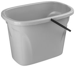 Ведро "Этна" прямоугольное 8л (серый) 221218735/03