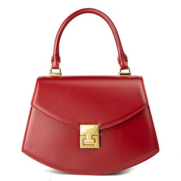 3470 red, Женская кожаная сумка, Barcelo Biagi