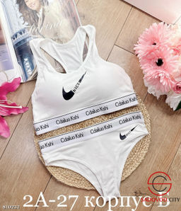 Комплект белья с женским топом и трусами - Bruno фото 3