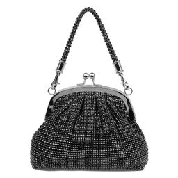126 черный , Женская сумка стразы, Barcelo Biagi