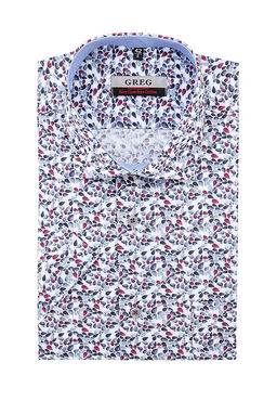 Сорочка мужская короткий рукав GREG 263/101/14653/Z/1  фото 2