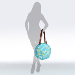 Сумка пляжная на молнии, цвет голубой - Simaland фото 2