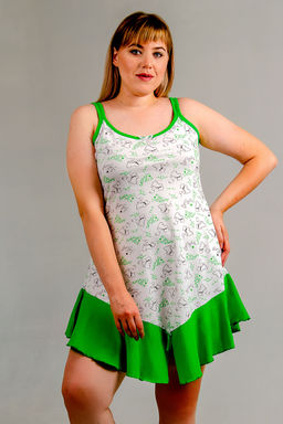 Арт. 1618 Ночная сорочка Виктория Цвет:ассорти