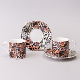 КОФЕЙНЫЙ НАБОР LEFARD TOP STYLE НА 2 ПЕР. 4 ПР. 180 МЛ