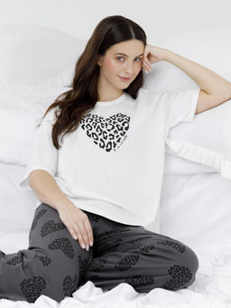 МП 20251/белый Н251 пижама жен