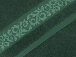 Полотенце махровое 6с102.411ж1 Триумф (1-темно-зеленый) 67х150см