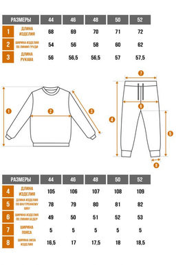 Арт. 2528/1  Костюм с брюками женский 44-52 (5 шт) Цвет:верх-мята, низ-мята